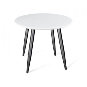 Стол Sheffilton SHT-TU14/80 МДФ артикул SHT-T49 черный муар/белый